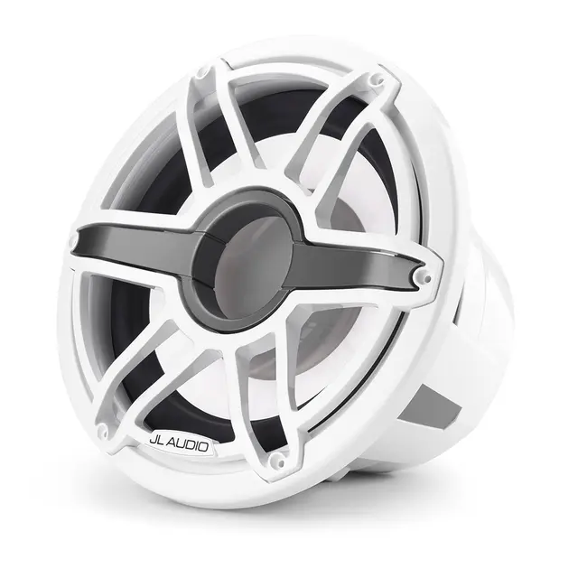 JL Audio M7-12IB-S-GwGw-i-4 subwoofer 12", 600W, 4ohm Hvit sport LED 