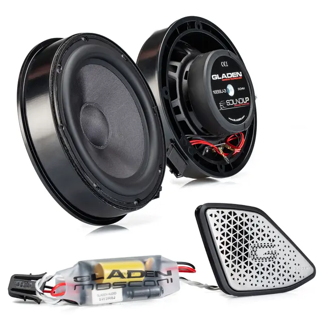 GLADEN ONE T6.1 Appearance 6,5" Komponentsett, 90W RMS, 3 Ohm 