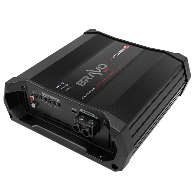 Stetsom BRAVO BASS 3K monoforsterker 3000W RMS, 1 Ohm, SPL, Kl.D 