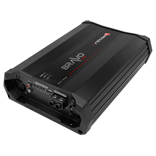 Stetsom BRAVO BASS 5K monoforsterker 5000W RMS, 1 Ohm, SPL, Kl.D 