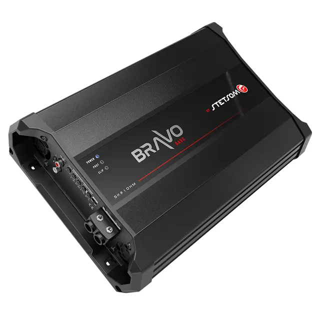Stetsom BRAVO BASS 5K monoforsterker 5000W RMS, 1 Ohm, SPL, Kl.D 