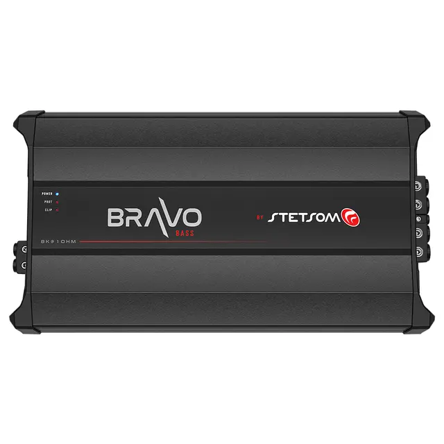 Stetsom BRAVO BASS 8K monoforsterker 8000W RMS, 1 Ohm, SPL, Kl.D 