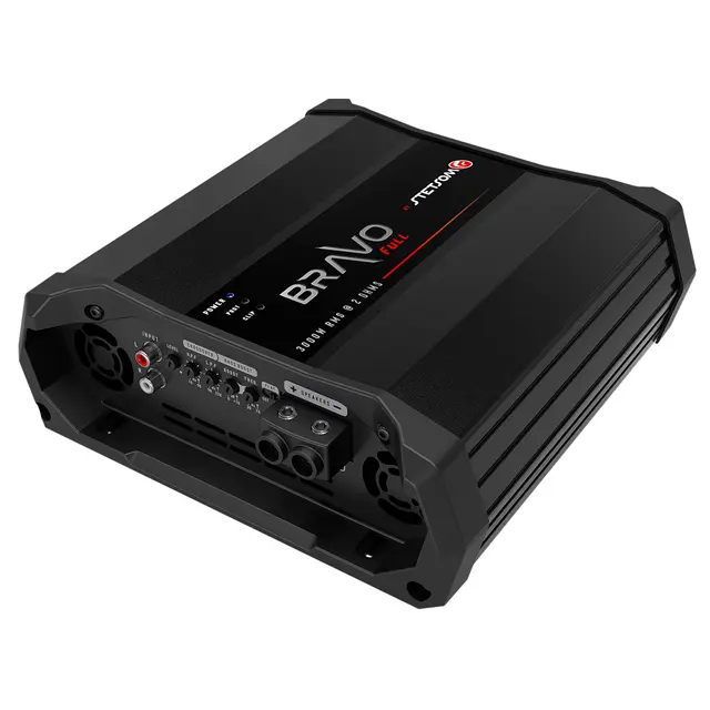 Stetsom BRAVO FULL 3000 monoforsterker 3000W RMS, 2 Ohm, SPL, Kl.D 
