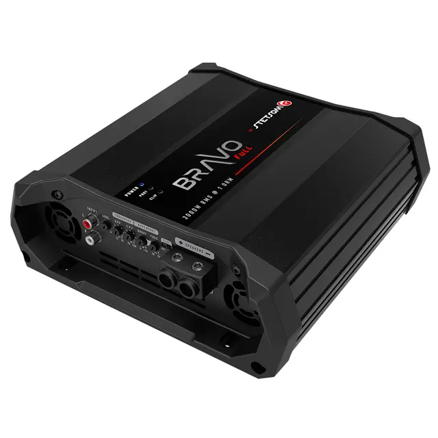 Stetsom BRAVO FULL 3000 monoforsterker 3000W RMS, 1 Ohm, SPL, Kl.D 