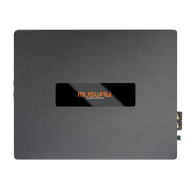 Musway M6V3 6-kanals forst. m/DSP 8-kanals DSP, 630W RMS, uten iso kobling 