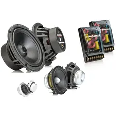 Gladen Zero Pro 165.3 6,5" 3-veis sett 6.5", 150W RMS, Zero Pro-serien