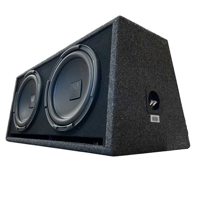 Phoenix Gold RX212PB basskasse 2x12" i kasse, 800W Maks, 1 Ohm 