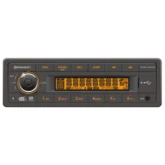 Continental TRDW323UB–OR 24 Volt, BT, DAB+, AUX, USB, shortbody