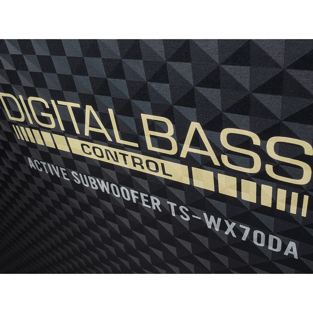 Pioneer TS-WX70DA aktiv subwoofer 2x6,5" subwoofer, 100W RMS, bassremote 