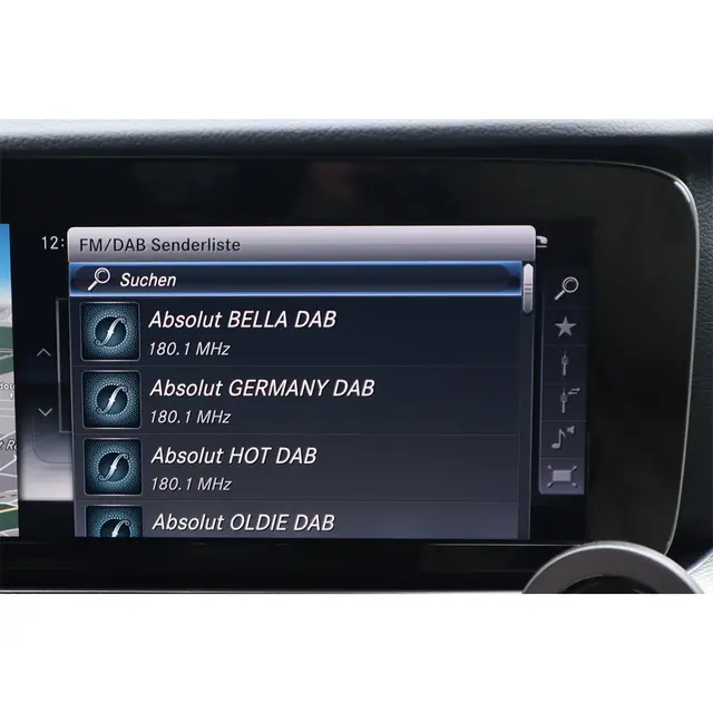 Kufatec Fistune 48962 DAB+ adapter Mercedes E-klasse (W213) 2016 - 2020 