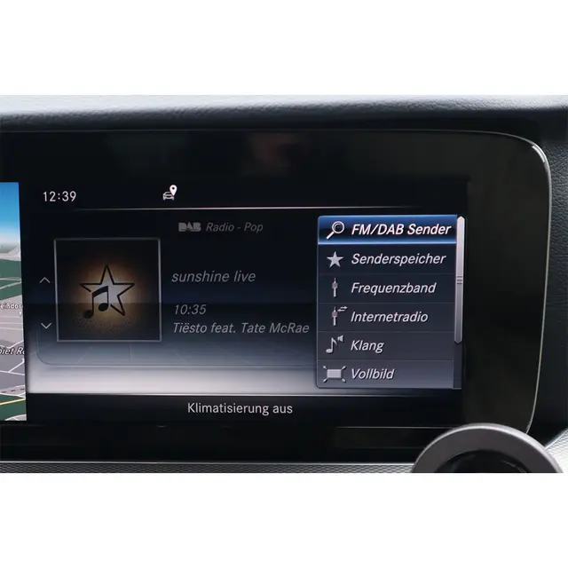 Kufatec Fistune 48962 DAB+ adapter Mercedes E-klasse (W213) 2016 - 2020 