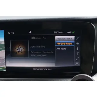 Kufatec Fistune 48962 DAB+ adapter Mercedes E-klasse (W213) 2016 - 2020
