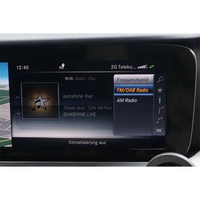 Kufatec Fistune 48962 DAB+ adapter Mercedes E-klasse (W213) 2016 - 2020 