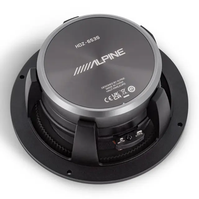 Alpine Status HDZ-653S Slim-Fit, High-End 3veis komponentsett 