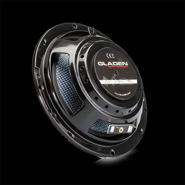 Gladen SQX 165 SLIM 6,5" komponentsett 6.5", 90W RMS, SQX-serien, Slim 