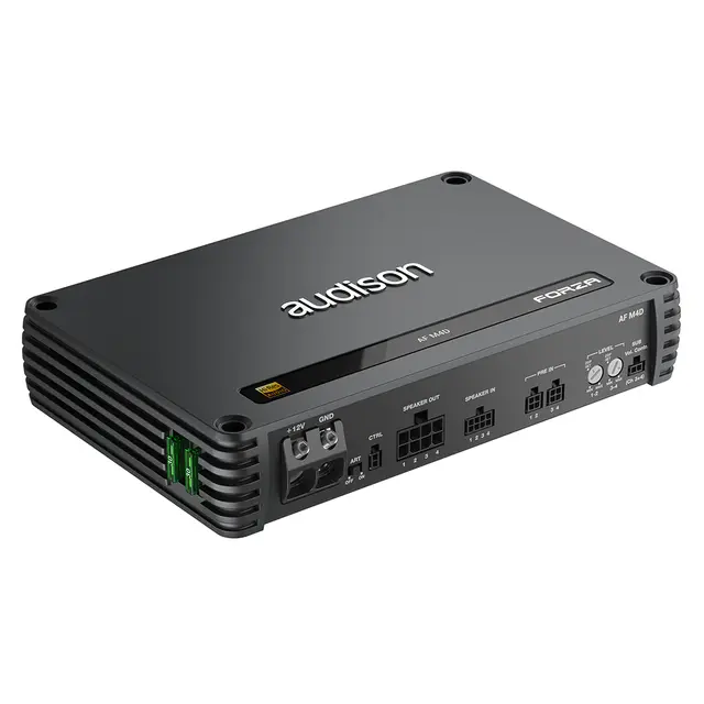 Audison FORZA AF M4D forsterker FORZA-serie, 4x260W i 2 Ohm 