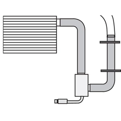 DEFA Monteringssett til motorvarmer Festeutstyr for pumpe