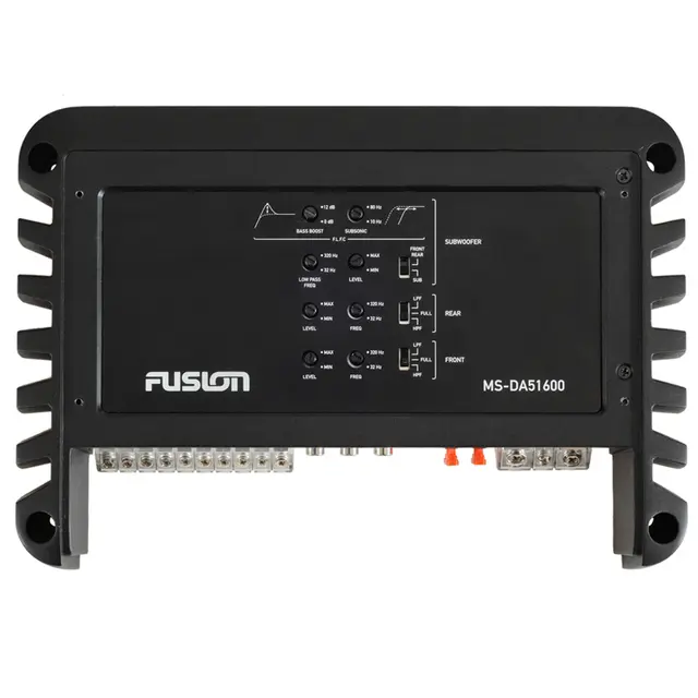 Fusion Signature SG-DA51600 forsterker Marine, 4x80W+330W RMS, Klasse D 