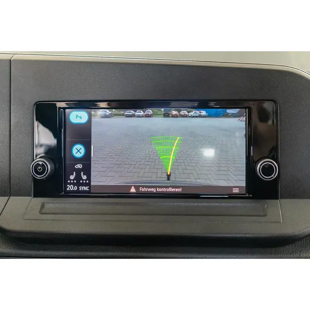 Kufatec OEM Ryggekamerapakke VW Caddy (2021 ->) m/topphenglset dør 