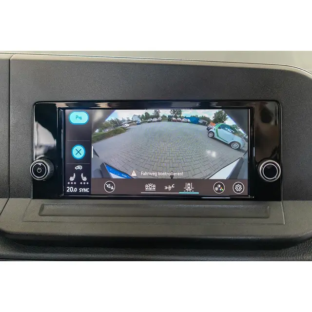 Kufatec OEM Ryggekamerapakke VW Caddy (2021 ->) m/topphenglset dør 