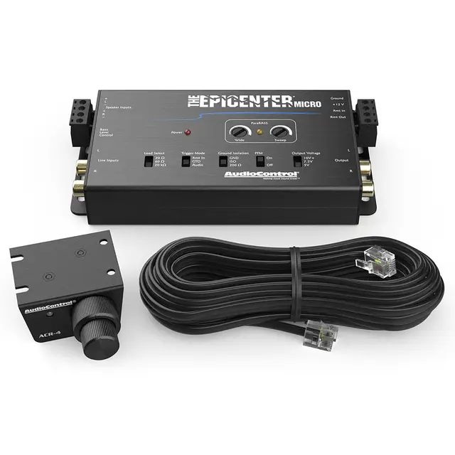 AudioControl The Epicenter® Micro Digital bassrestaurering, Linjedriver 