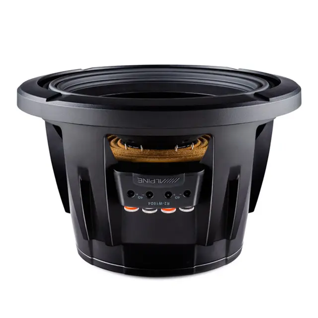 Alpine R2-W10D4 10" Subwoofer 2x4 Ohm, 750W RMS, R-serie 