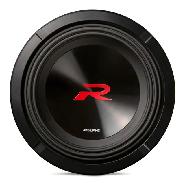 Alpine R2-W10D4 10" Subwoofer 2x4 Ohm, 750W RMS, R-serie 