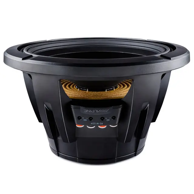 Alpine R2-W12D4 12" Subwoofer 2x4 Ohm, 750W RMS, R-serie 