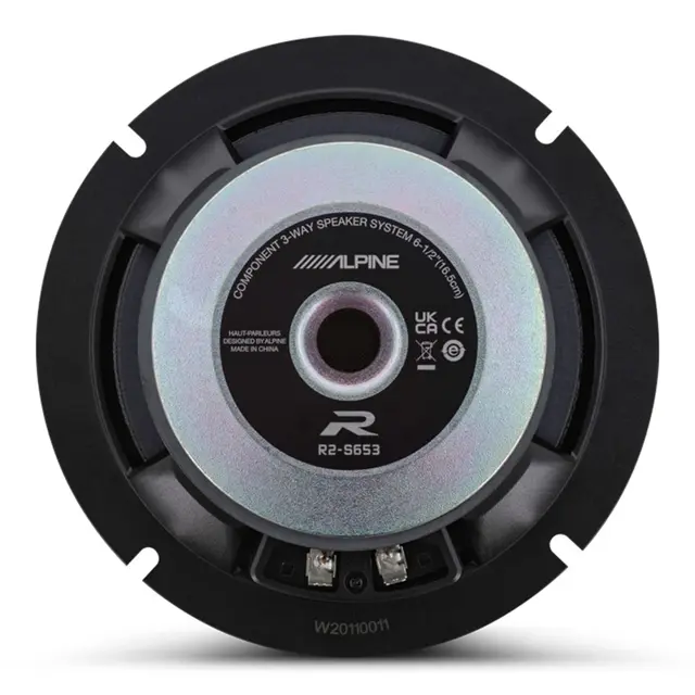 Alpine R2-S653 PRO 3-veis komponentsett 6,5",4", 100W RMS, R-serie 