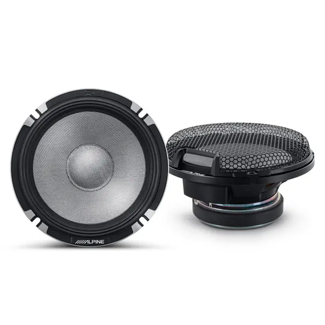 Alpine R2-S653 PRO 3-veis komponentsett 6,5",4", 100W RMS, R-serie 
