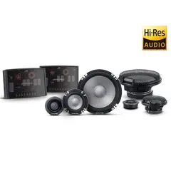 Alpine R2-S653 PRO 3-veis komponentsett 6,5",4", 100W RMS, R-serie