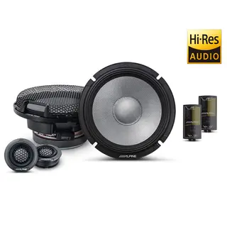 Alpine R2-S65C komponentsett 6,5", 100W RMS, R-serie