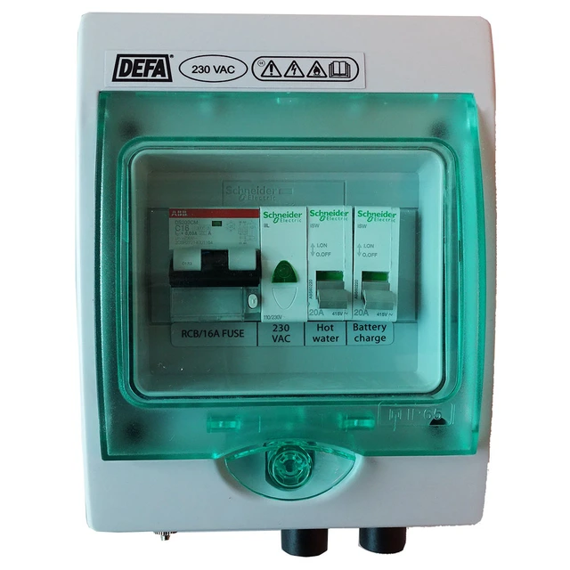 DEFA PowerSystems El-sentral, variant 1 230VAC, 16A, Schuko 