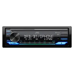 JVC KDX-482DBT DAB+,Bluetooth, USB, Aux, Shortbody