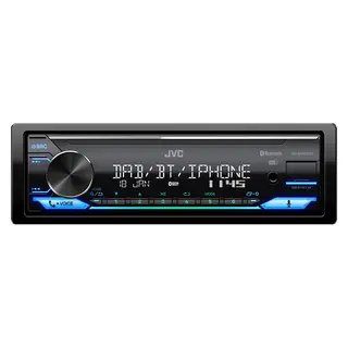 JVC KDX-482DBT DAB+,Bluetooth, USB, Aux, Shortbody