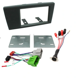 Komplett mont.sett for bilradio Volvo S60 01-04 u/multifunk.ratt