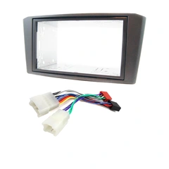 Komplett mont.sett for bilradio Toyota Avensis (2003-2008) u/multif.ratt