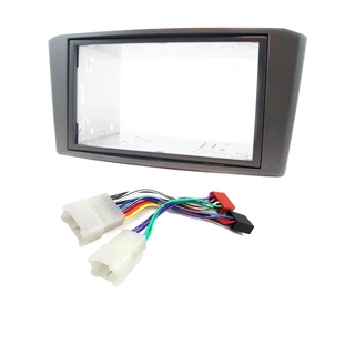 Komplett mont.sett for bilradio Toyota Avensis (2003-2008) u/multif.ratt