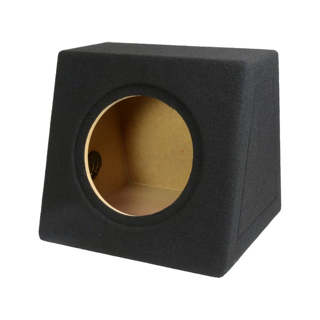 Singel basskasse for 10" element Lukket kasse, 30 liter, sort 