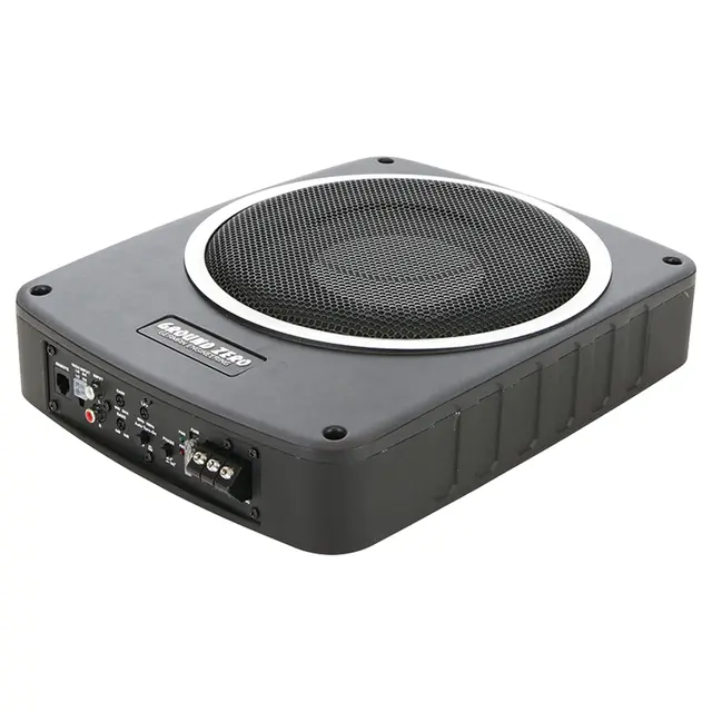 Ground Zero GZSC SW-1000A aktiv subwoofe 10" subwoofer, 150W RMS, bassremote 