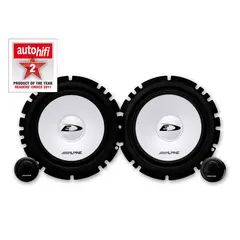 Alpine SXE-1750S komponentsett 6,5", 45W RMS, Type-E serie