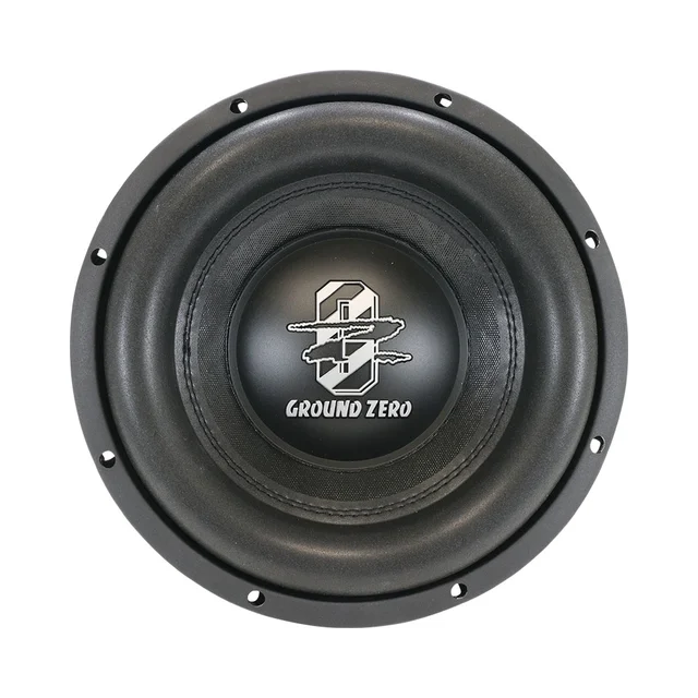 Ground Zero GZRW 25-D2 10" subwoofer 600W RMS, 2x2 Ohm, KLIPPEL 
