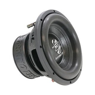 Ground Zero GZRW 25-D2 10" subwoofer 600W RMS, 2x2 Ohm, KLIPPEL