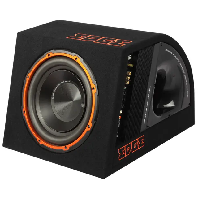 Edge EDB10A-E0 aktiv subwoofer | Kjøp hos Bilradiospesialisten
