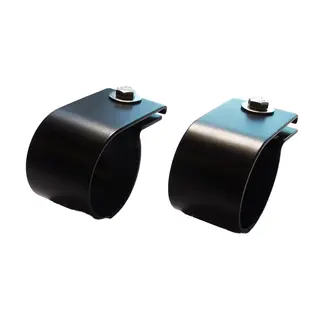 Antec Lyktefeste 76mm Sort, Syrefast, 76mm, Par