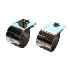 Antec Lyktefeste 76mm Høyglanspolert, Syrefast, 76mm, Par