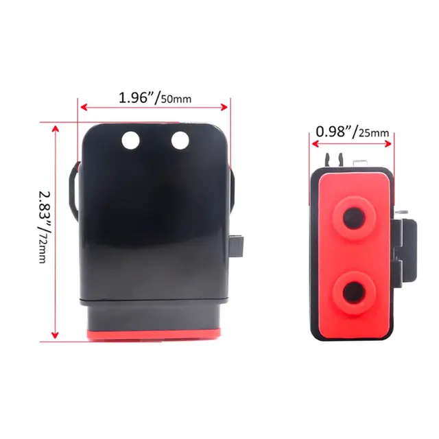 InCarTec Vanntett sikringsholder Mini-ANL & ATC sikringsholder (20mm2) 