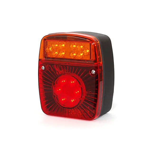 Strands LED baklys, 3 funksjoner LED baklys, bremselys og blinklys 