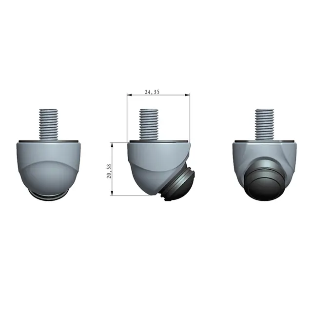 Navlinkz Rygge/Front-kamera  (CVBS) NTSC - 8,7 meter kabel 