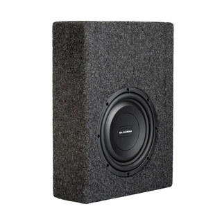 Gladen RSX 10 SLIM SB-CU Subwoofer 10" i lukket-slimkasse, 250W RMS, 4 Ohm